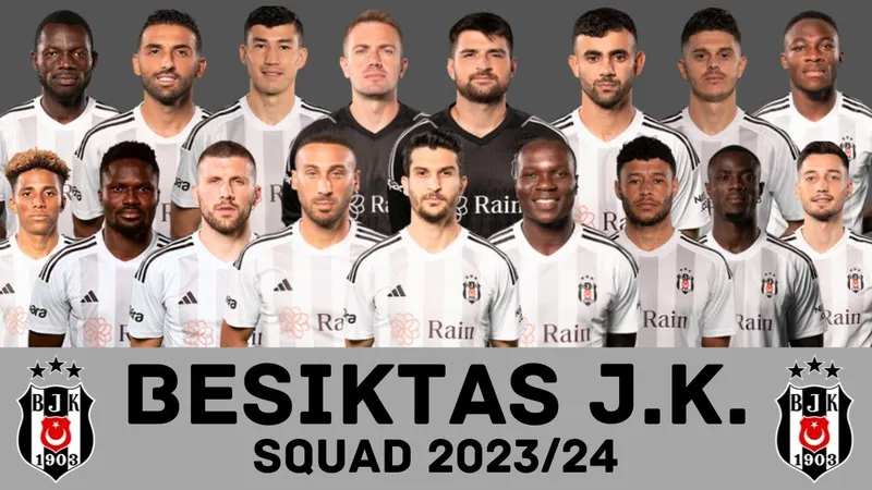 Cầu thủ Besiktas băng qua hàng phòng ngự của Midtjylland